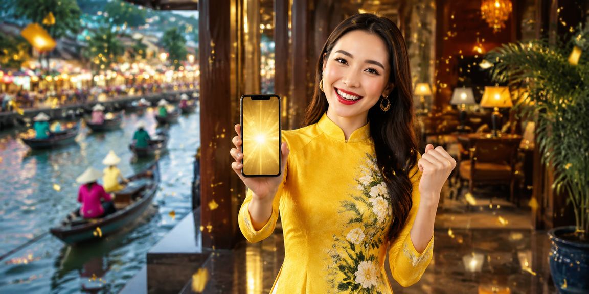 Người dùng miền Tây sông Mekong thao tác nạp tiền cá cược trên điện thoại Android