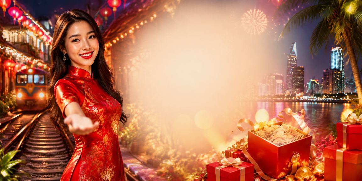 Cảnh đặt cược thể thao về đêm tại Sài Gòn với ánh đèn neon rực rỡ trên màn hình di động